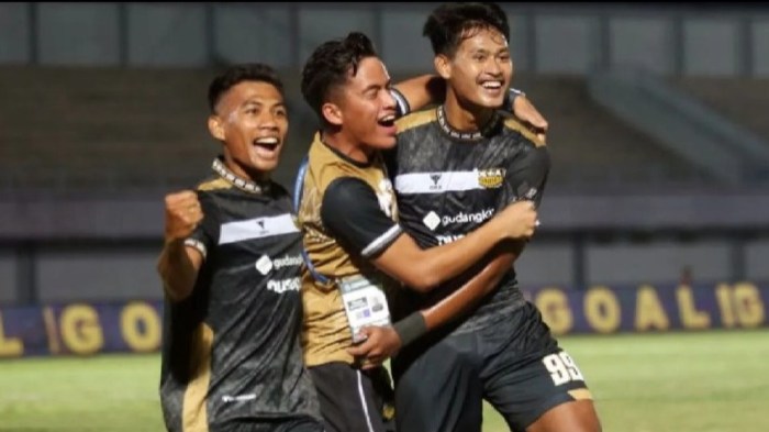 Dewa United Gagal Bangkit di Match Hari Ini