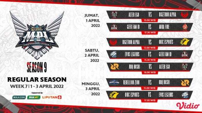Big Match Evos vs Onic Siap Guncang Arena MPL ID Season 15