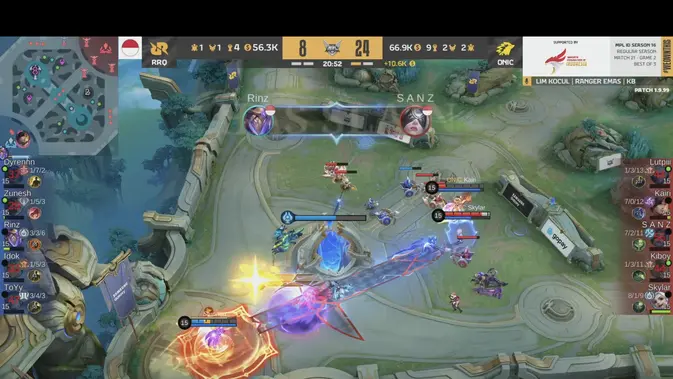 Jadwal MPL ID S16 Week 5 Jumat 19 September: Evos vs Onic, Duel Penentu Win Streak Landak