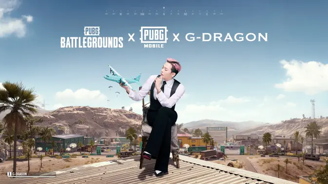 G-Dragon Hadir di PUBG Mobile, Permainan Bersama Jadi Lebih Seru