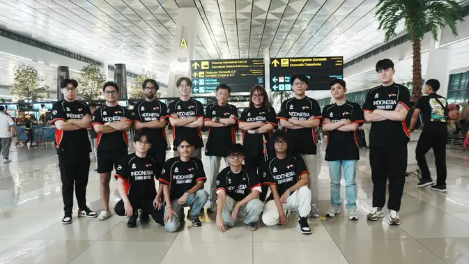 Tim Esports Indonesia untuk MLBB dan Valorant Menuju CAEC 2025 Optimis Raih Juara