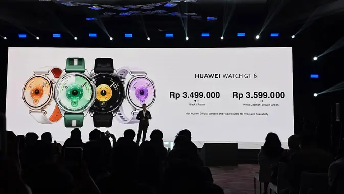 Jam Tangan Huawei Watch GT 6 Series Resmi di Indonesia, Lihat Harga dan Fitur Andalannya