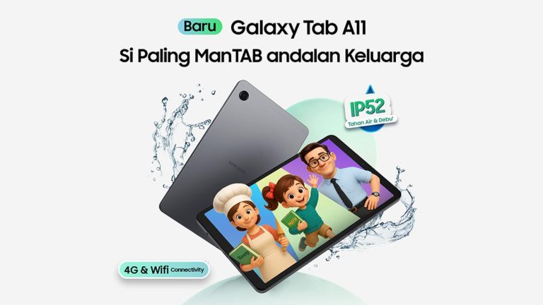 Tablet AI Rp 2 Jutaan Galaxy Tab A11 dengan Pembaruan Software hingga 7 Kali